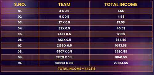 Global Team Income