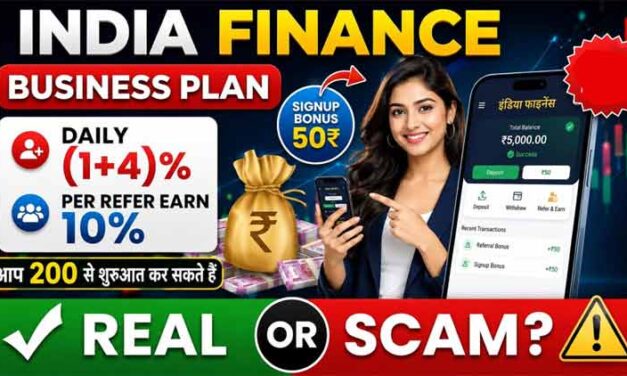 India Finance Plan Review 9355429036 | India Finance Full Business Plan